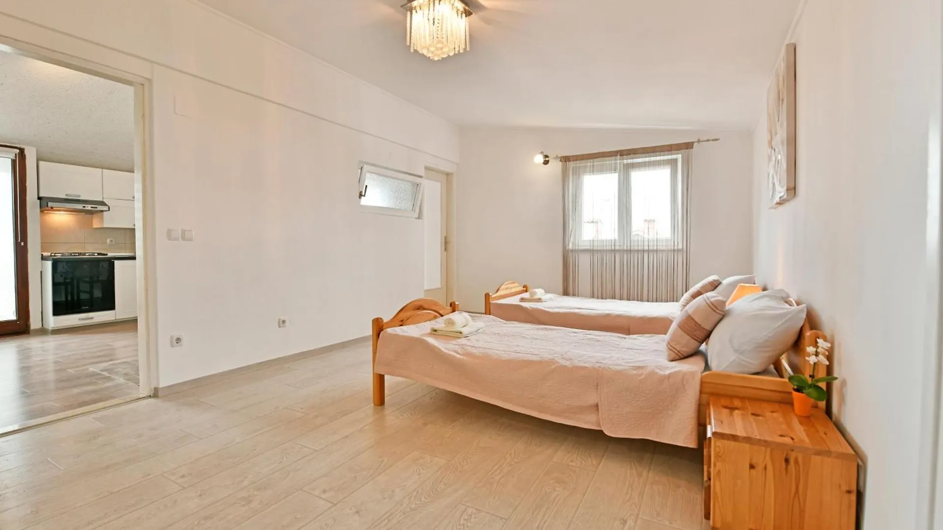 アパート New Bibaj Apartaments - 350M Strand, Beach, Spiaggia ポレッチ クロアチア